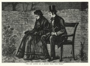 Ilustração para grandes expectativas de Charles Dickens (gravura) de Francis Arthur Fraser