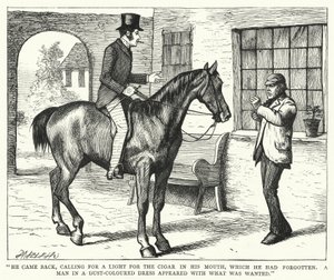 Ilustração para grandes expectativas de Charles Dickens (gravura) de Francis Arthur Fraser