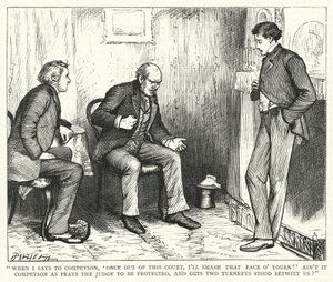 Ilustração para grandes expectativas de Charles Dickens (gravura) de Francis Arthur Fraser