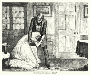 Ilustração para grandes expectativas de Charles Dickens (gravura)