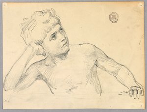 Estudo de Figura de Francis Augustus Lathrop