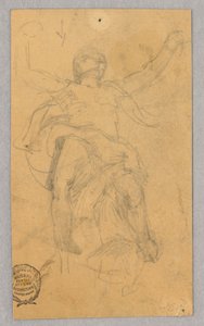 Estudo de Figura para Mural de Francis Augustus Lathrop