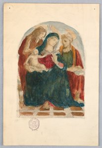 Madonna e criança de Francis Augustus Lathrop