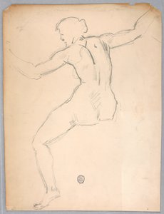 Esboço para "Noite" de Francis Augustus Lathrop