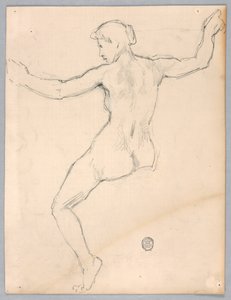 Esboço para "Noite" de Francis Augustus Lathrop