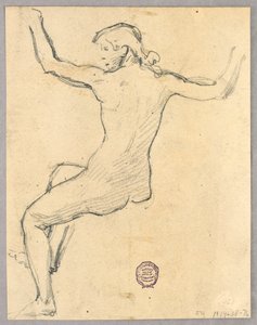 Esboço para "Noite" de Francis Augustus Lathrop