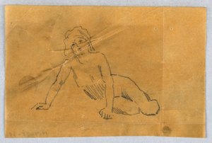Esboço para Putto de Francis Augustus Lathrop