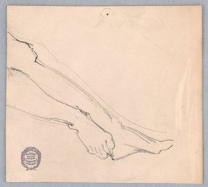 Estudo para "Diana e Suas Atendentes entre as Constelações" de Francis Augustus Lathrop