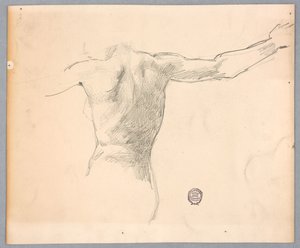 Estudo para "Diana e Suas Atendentes entre as Constelações" de Francis Augustus Lathrop