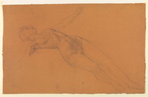 Estudo para "Diana e Suas Atendentes entre as Constelações" de Francis Augustus Lathrop