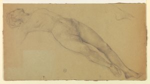 Estudo para "Diana e Suas Atendentes entre as Constelações" de Francis Augustus Lathrop