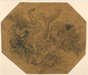 Estudo para "Zodíaco" de Francis Augustus Lathrop
