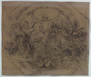 Estudo para "Zodíaco" de Francis Augustus Lathrop