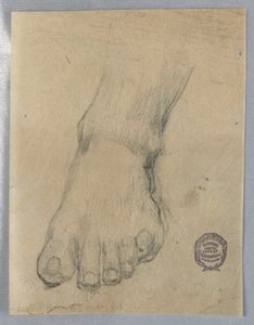 Estudo para um pé de Francis Augustus Lathrop