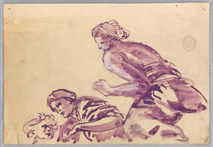Estudo de Figuras para um Teto de Francis Augustus Lathrop