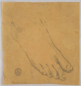 Estudo de um pé direito de Francis Augustus Lathrop
