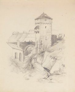 Torre em uma vila de Francis Augustus Lathrop