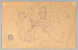 Passageiros de trem de Francis Augustus Lathrop