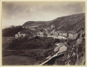 Barmouth, do alto de Bellevue de Francis Bedford