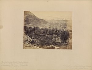 Líbano - Vista do Monte Líbano, tirada do alto da aldeia de Ehden de Francis Bedford