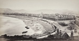 Llandudno visto de cima dos banhos (684) de Francis Bedford