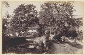 Vista perto de Weare Giffard de Francis Bedford