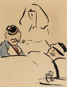Maneiras de cabeceira de Francis Campbell Boileau Cadell