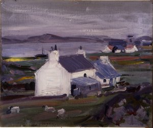 Farmsteading, Iona, Auchabhaich Croft (óleo sobre tela) de Francis Campbell Boileau Cadell