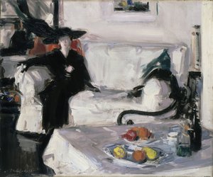 Interior com figura de Francis Campbell Boileau Cadell