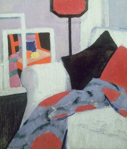 O sofá branco, 7 Ainslie Place, c.1915 de Francis Campbell Boileau Cadell