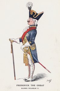 Frederico O Grande, Kaiser Wilhelm II (cor litho)