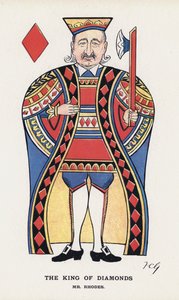 O Rei dos Diamantes, Sr. Rhodes (cor litho)