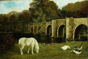 Uma ponte sobre o rio Stour de Francis Cecil Boult