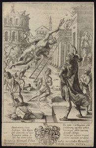 Enéias e Mercúrio de Francis Cleyn