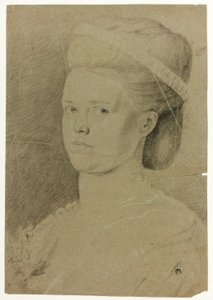 Busto de retrato de jovem de Francis Cotes