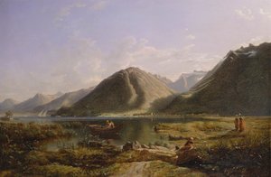 Fim do Lago Genebra [1985, Cormack, YCBA Catálogo conciso] de Francis Danby