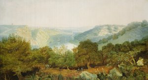 O Avon Gorge com Clifton e os Hotwells, Bristol