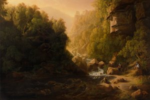 A Torrente da Montanha de Francis Danby