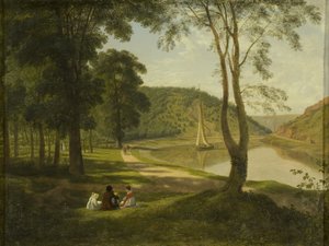 Vista da Avon Gorge de Francis Danby