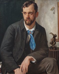 Retrato de Charles Holden (óleo sobre tela)