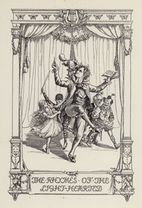 Outro livro de versos para crianças: As rimas do coração leve (litografia) de Francis Donkin Bedford