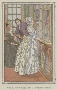 Ilustração para The History of Henry Esmond (litografia a cores) de Francis Donkin Bedford