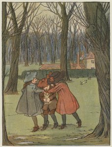 Londres: Em Kensington Gardens (litografia a cores) de Francis Donkin Bedford
