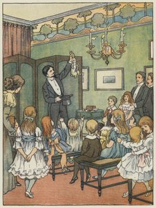Londres: The Party (litografia a cores) de Francis Donkin Bedford