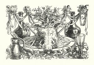Merrie England: O Senhor da Miséria (litografia) de Francis Donkin Bedford