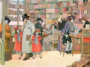 A livraria, 1899