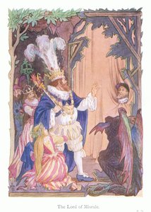 O Senhor da Miséria (litografia a cores) de Francis Donkin Bedford