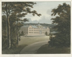 Fábrica do Soho: pintura em aquarela com contorno de tinta, nd [c 1798]