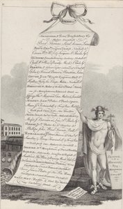 Cartão comercial para profissões diversas etc., Birmingham, 1800