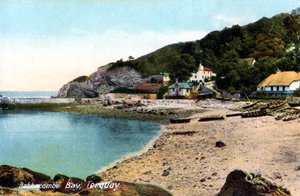 Baía de Babbacombe, Torquay, Devon, século XX de Francis Frith
